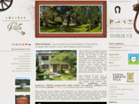 Frontpage screenshot for site: Privatni smještaj Villa Smrikve (http://www.smrikve.com/villa-smrikve/)
