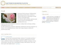 Frontpage screenshot for site: Lectorium Rosicrucianum ili Međunarodna škola zlatnog ružina križa (http://www.lectoriumrosicrucianum.hr)