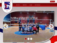Frontpage screenshot for site: Ženski odbojkaški klub Sinj (http://www.ok-sinj.hr/)