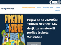 Slika naslovnice sjedišta: Klub odbojke na pijesku Vrapče (http://www.kop-vrapce.com)