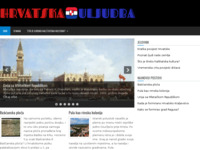 Frontpage screenshot for site: (http://www.hrvatskauljudba.hr)