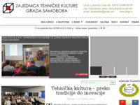 Frontpage screenshot for site: Zajednica tehničke kulture grada Samobora (http://www.ztkgs.hr)