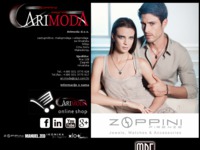 Frontpage screenshot for site: (http://www.arimoda.hr)