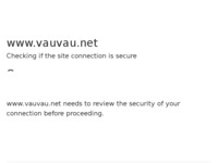 Frontpage screenshot for site: (http://www.vauvau.net)