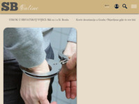 Frontpage screenshot for site: Slavonski Brod Online (http://www.sbonline.net/)
