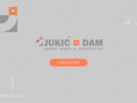 Frontpage screenshot for site: Jukić - Dam (http://www.jukic-dam.hr/)