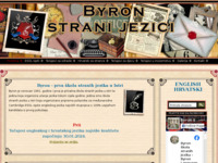 Frontpage screenshot for site: Byron škola jezika Pula (http://www.byronlang.net/)