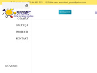 Frontpage screenshot for site: (http://www.suncokret-gvozd.hr)