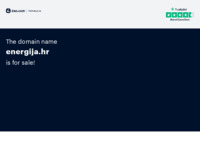 Frontpage screenshot for site: (http://www.energija.hr/)