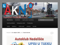 Frontpage screenshot for site: (http://www.autoklub-nedelisce.hr)