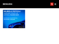 Frontpage screenshot for site: Auto Benussi d.o.o. (http://www.autobenussi.hr/)