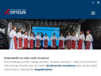 Frontpage screenshot for site: Hrvatsko kulturno društvo Napredak, podružnica Hamburg (http://www.napredak-hamburg.de/)