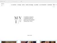 Frontpage screenshot for site: (http://www.tfmvi.hr/)
