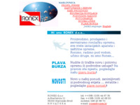 Frontpage screenshot for site: Ronex d.o.o. (http://www.ronex.hr/)