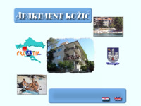 Frontpage screenshot for site: Apartmani Rožić, Trogir -  Rožac - Okrug (http://www.inet.hr/~trozic)