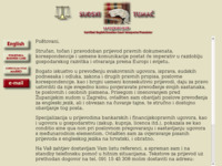 Frontpage screenshot for site: Sudski tumač i prevođenje (http://www.inet.hr/~matopic/index.html)