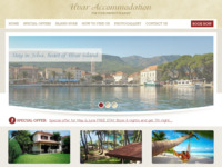 Frontpage screenshot for site: Accomodation on island Hvar (http://www.hvar-4u.com/)