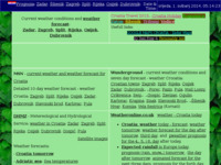 Slika naslovnice sjedišta: Vrijeme u Hrvatskoj (http://vrijeme.50webs.com/weather-croatia-forecast.html)