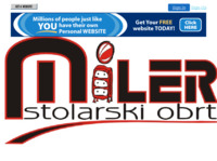 Frontpage screenshot for site: Stolarija Miler (http://www.stolarija-miler.20m.com/)