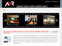 Frontpage screenshot for site: AVmax - Audio & Video online trgovina (http://www.avmax.hr/)