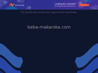 Frontpage screenshot for site: (http://www.beba-makarska.com)