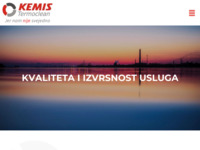 Frontpage screenshot for site: (http://www.kemis-termoclean.hr)