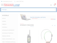 Frontpage screenshot for site: Tehnoline (http://www.tehnoline.com)
