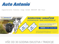 Frontpage screenshot for site: Auto Antonio d.o.o. (http://www.auto-antonio.hr)