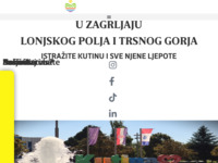 Frontpage screenshot for site: (http://www.turizam-kutina.hr/)