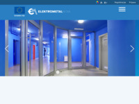 Frontpage screenshot for site: Elektrometal d.d. (http://www.elektrometal.hr/)