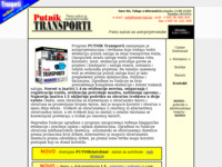 Frontpage screenshot for site: PUTNIKTransporti (http://transporter.inter-biz.hr/)