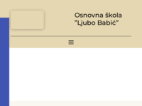 Slika naslovnice sjedišta: Web stranice Osnovne škole Ljubo Babić Jastrebarsko (http://www.os-jastrebarsko.hr/)