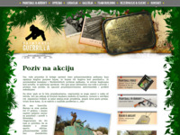 Frontpage screenshot for site: (http://www.paintball.hr/)