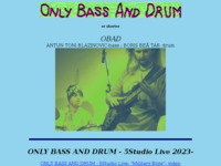 Frontpage screenshot for site: (http://www.onlybassanddrum.com)