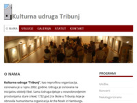 Frontpage screenshot for site: Kulturna udruga Tribunj (http://www.kulturnaudrugatribunj.hr)