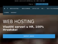 Frontpage screenshot for site: ShopCentar web hosting (http://www.shopcentar.hr/)