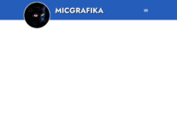 Frontpage screenshot for site: Micgrafika.com (http://www.micgrafika.com)