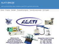 Frontpage screenshot for site: Alati Brezje (http://www.alati-brezje.hr/)