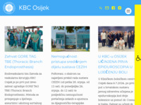 Slika naslovnice sjedišta: Klinička bolnica Osijek (http://www.kbo.hr)