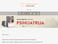Frontpage screenshot for site: (http://www.medicinskanaklada.hr/)