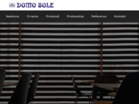 Frontpage screenshot for site: Domo sole - Zadar (http://www.domo-sole.hr)