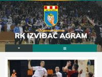 Frontpage screenshot for site: HRK Izviđač Ljubuški (http://www.izvidjac.com/)