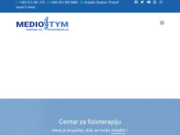 Frontpage screenshot for site: Mediostym - centar za fizikalnu terapiju (http://www.mediostym.hr)