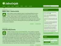 Frontpage screenshot for site: (http://www.jabucnjak.hr/)