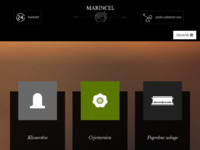 Frontpage screenshot for site: (http://www.marincel.hr)