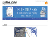 Frontpage screenshot for site: Hena com (http://www.hena-com.hr/)