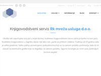 Frontpage screenshot for site: (http://www.knjigovodstvo-kralj.hr/)