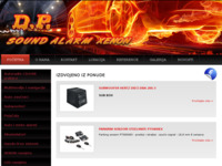 Frontpage screenshot for site: DP Sound, ugradnja auto-radia (http://www.dp-sound.hr)