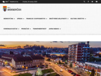 Frontpage screenshot for site: Bedekovčina (http://www.bedekovcina.hr/)