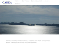 Frontpage screenshot for site: (http://www.cadea.hr/)